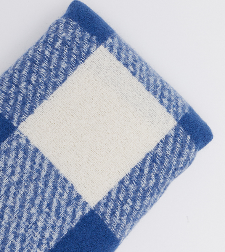 Plaid Woolen Scarf