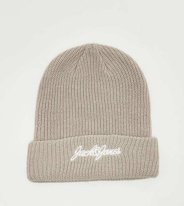 Logo Embroidered Beanie