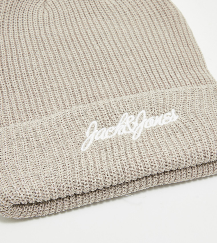 Logo Embroidered Beanie