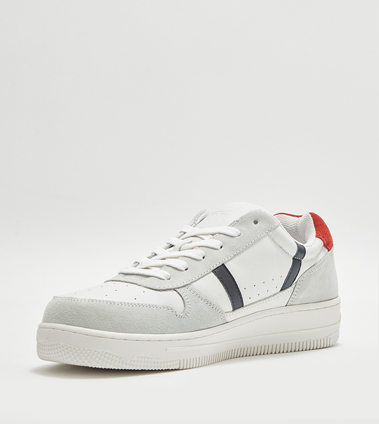 Lace Up Low Top Sneakers