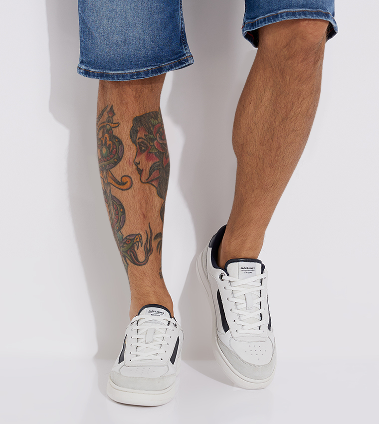 Lace Up Low Top Sneakers
