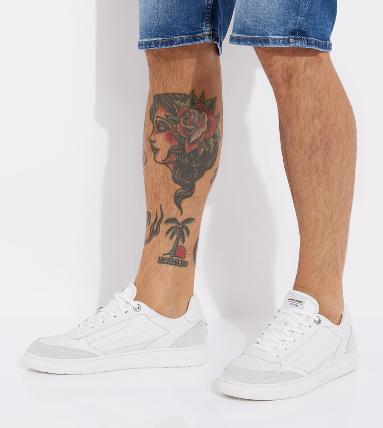 Lace Up Low Top Sneakers