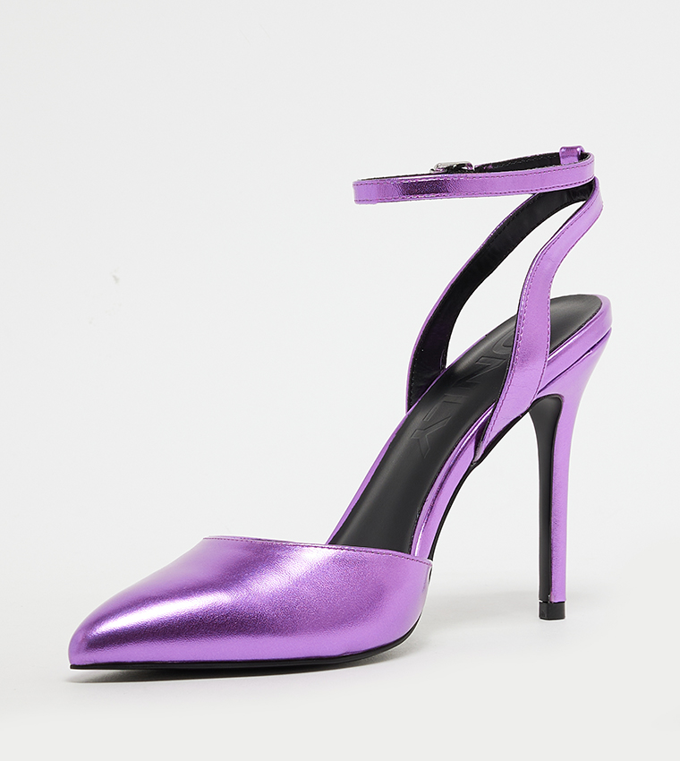 Ankle Strap Stiletto Pumps