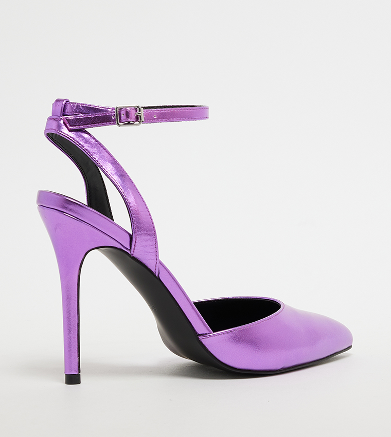 Ankle Strap Stiletto Pumps