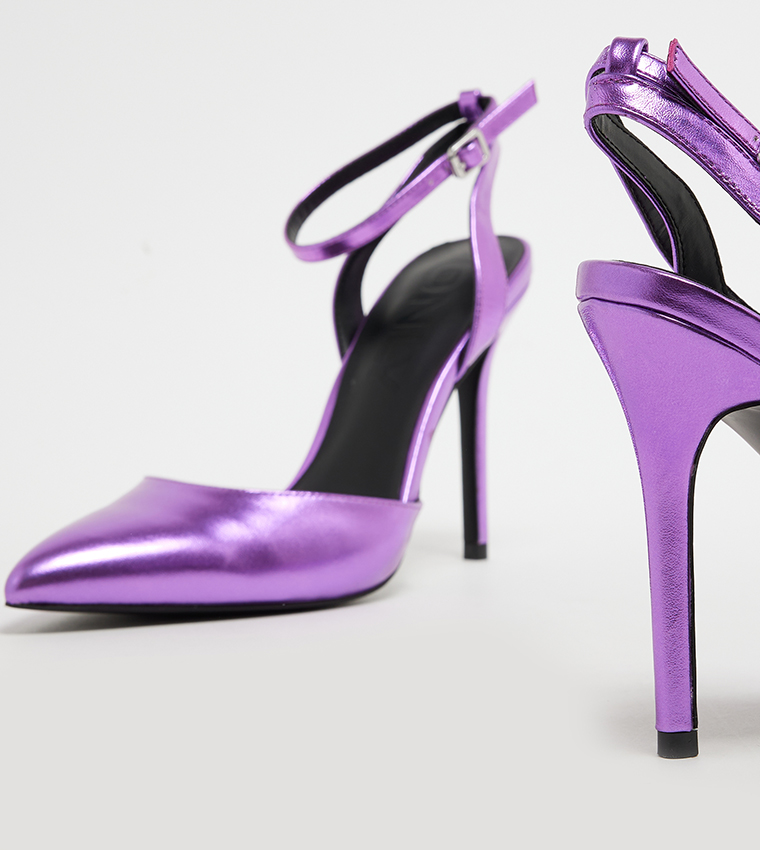 Ankle Strap Stiletto Pumps