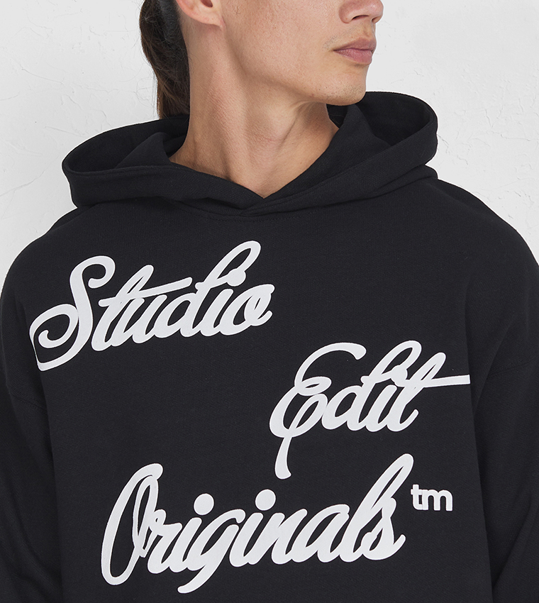 Printed Long Sleeves Hoodie