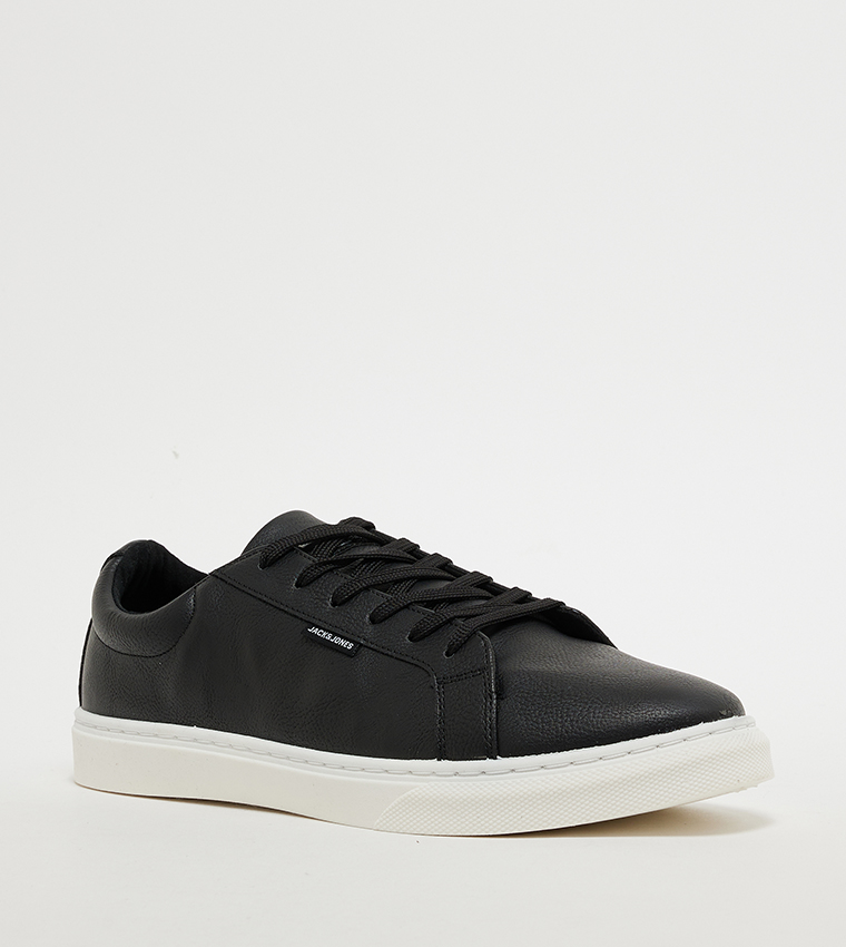 Logo Detail Lace-Up Sneakers