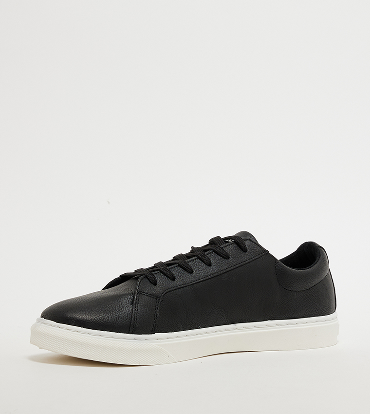 Logo Detail Lace-Up Sneakers