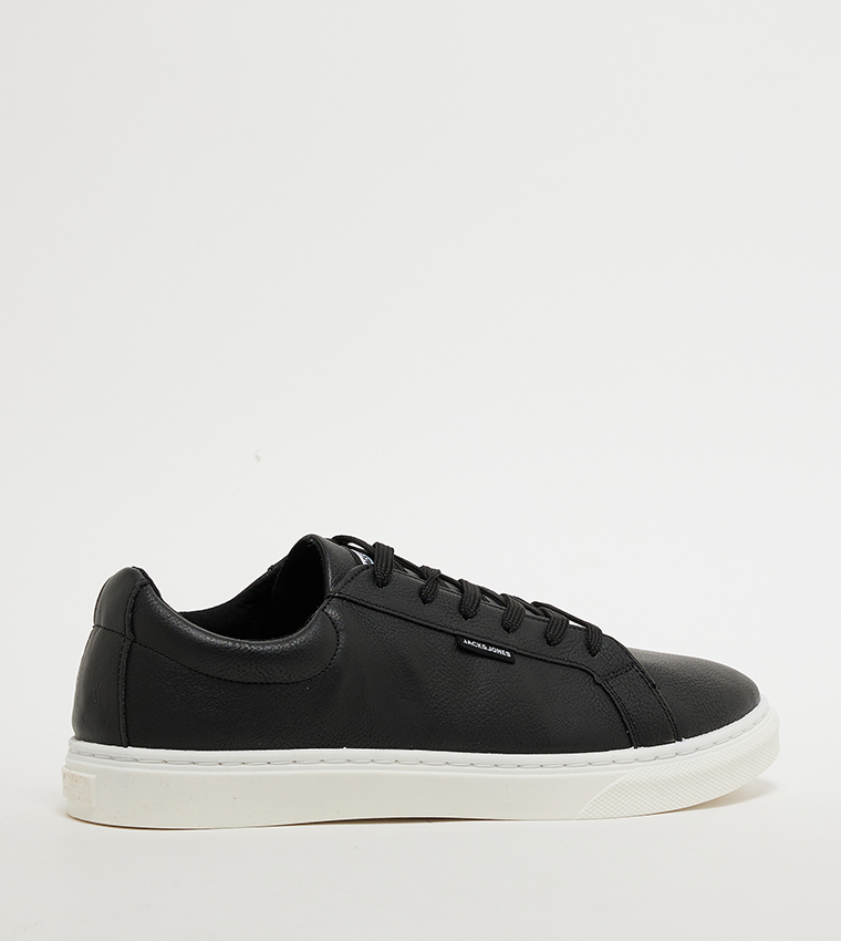Logo Detail Lace-Up Sneakers