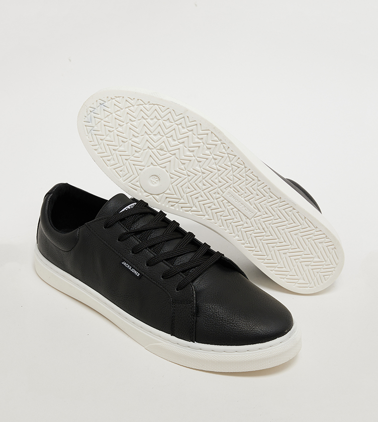 Logo Detail Lace-Up Sneakers