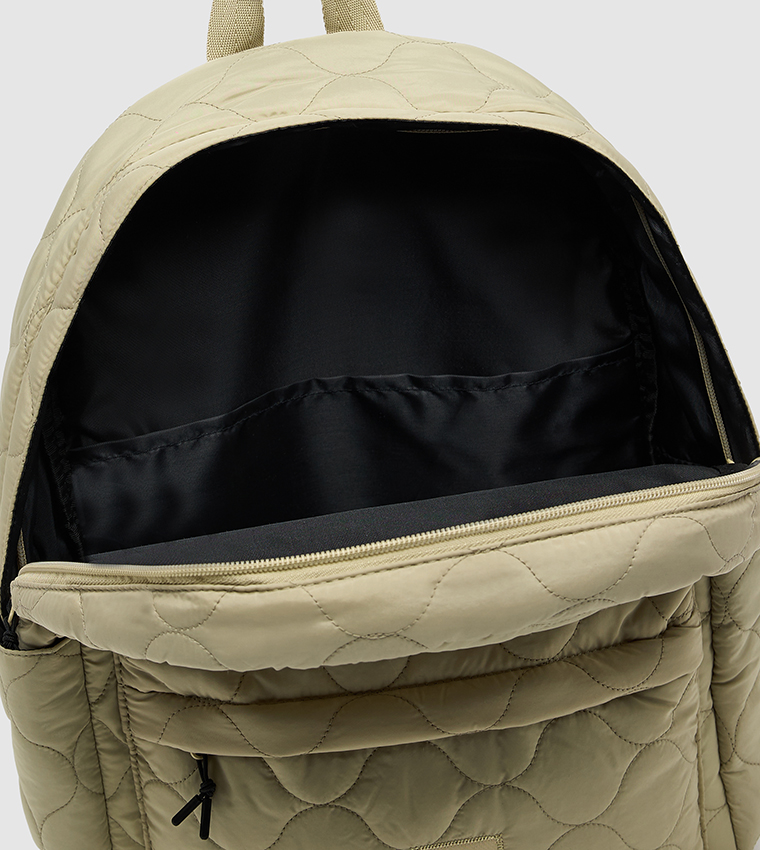 Quilted Adjustable Strap Backpack