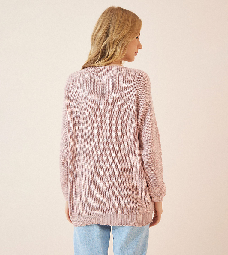 Knitted Round Neck Sweater