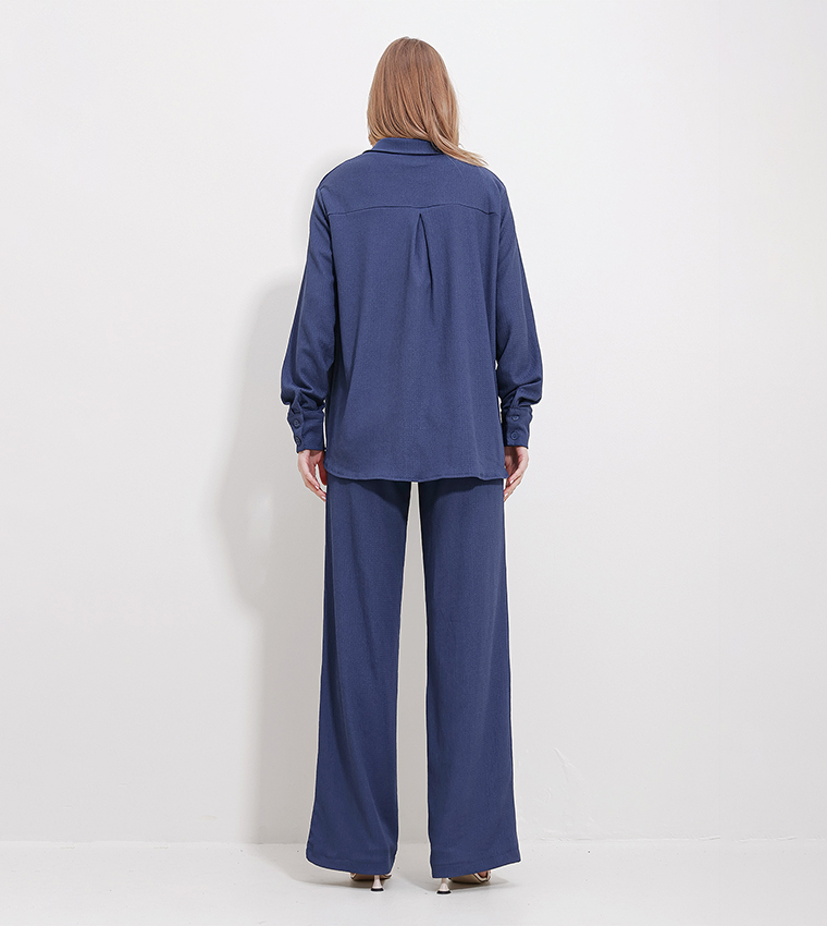 3 Piece Textured Clothing Set