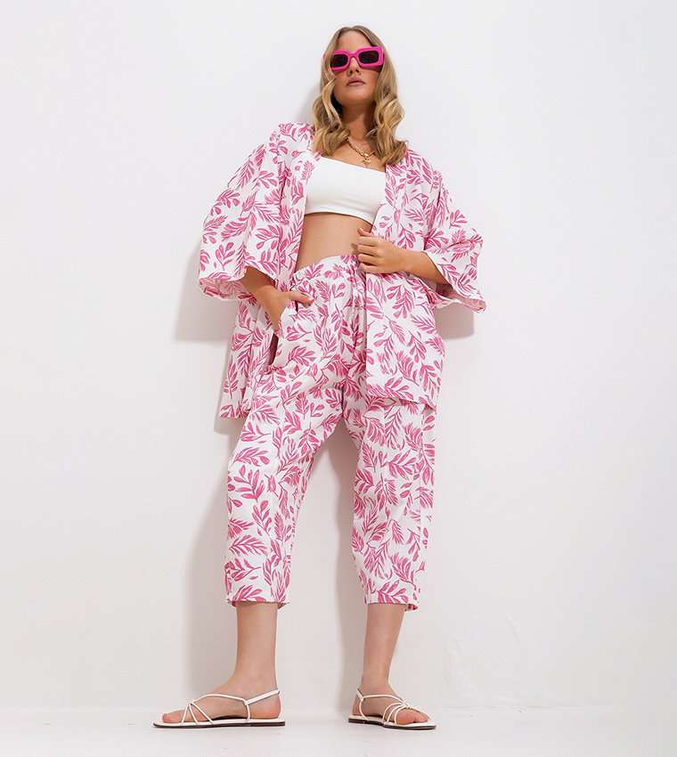 Printed Woven Co-Ord Set