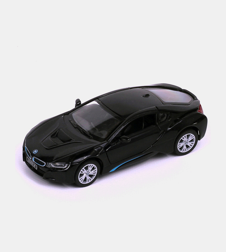 Rastar 1/43 Scale BMW I8 Metal Die-Cast Car - Black