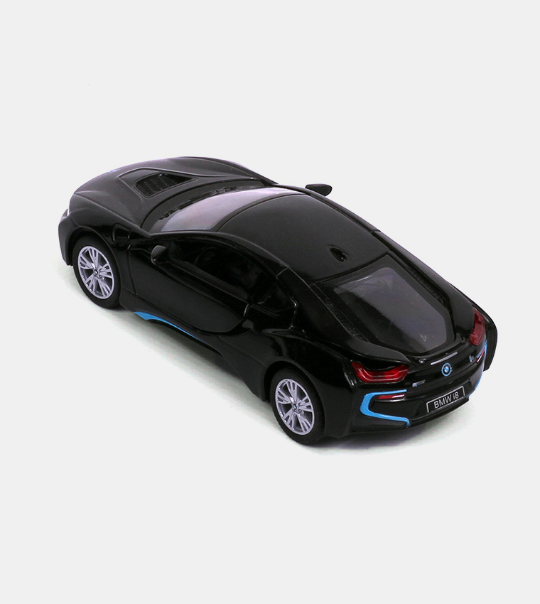 Rastar 1/43 Scale BMW I8 Metal Die-Cast Car - Black