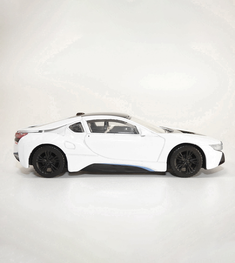 Rastar 1/43 Scale BMW I8 Metal Die-Cast Car - White