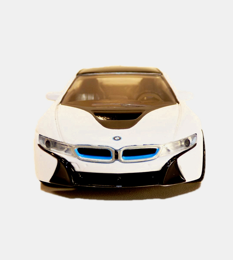 Rastar 1/43 Scale BMW I8 Metal Die-Cast Car - White