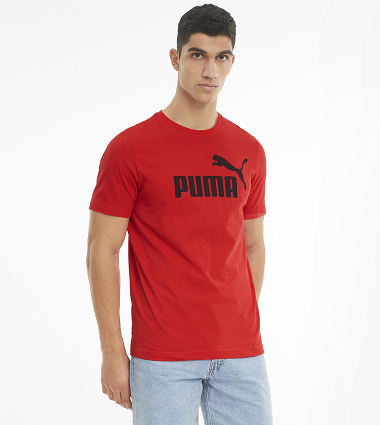 Puma round neck cheap t shirts full sleeve