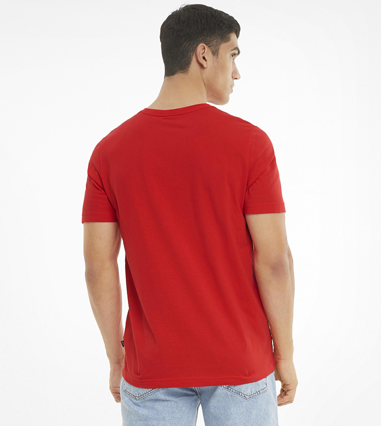 Puma red store t shirt