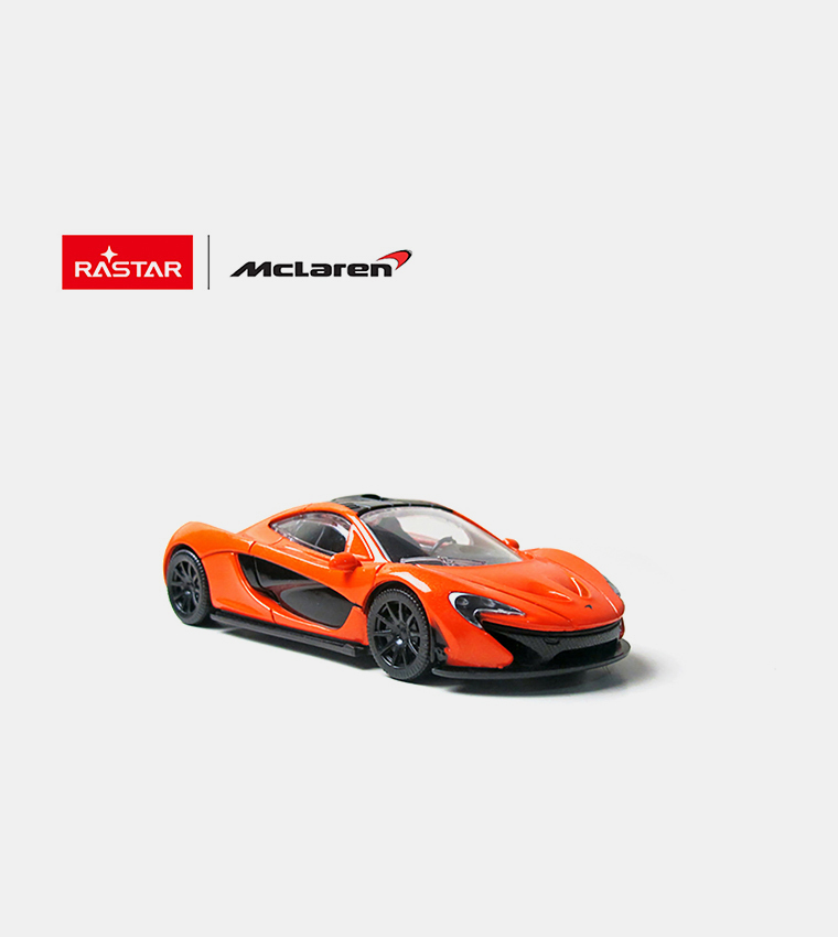 Rastar 1/43 Scale Mclaren P1 Metal Die-Cast Car - Orange