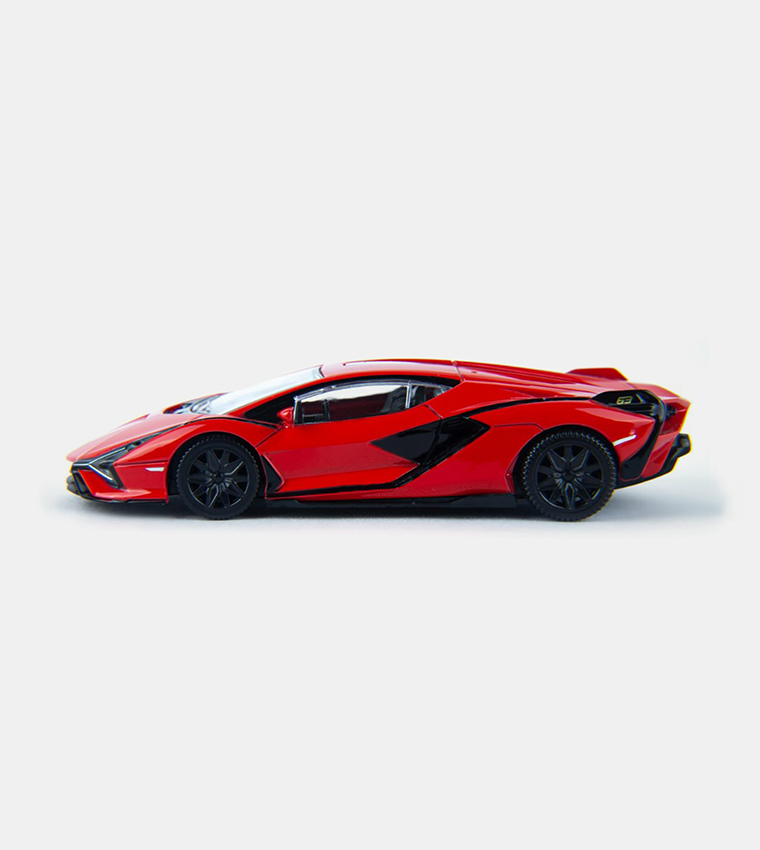 Buy Rastar Rastar 1:43 Scale Lamborghini Sian Die Cast Red In Red ...