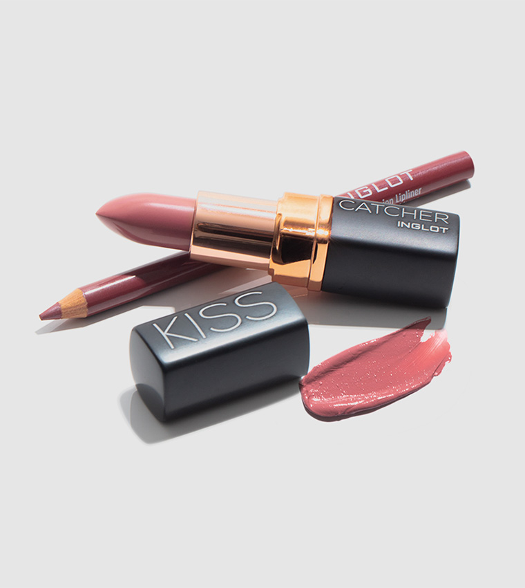 Inglot Lip Makeup Set Flamingo Kiss 4 gm