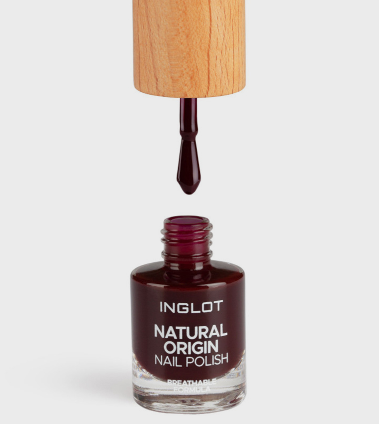 Natural Origin Nail Polish - Dry Merlot 025, 8ml