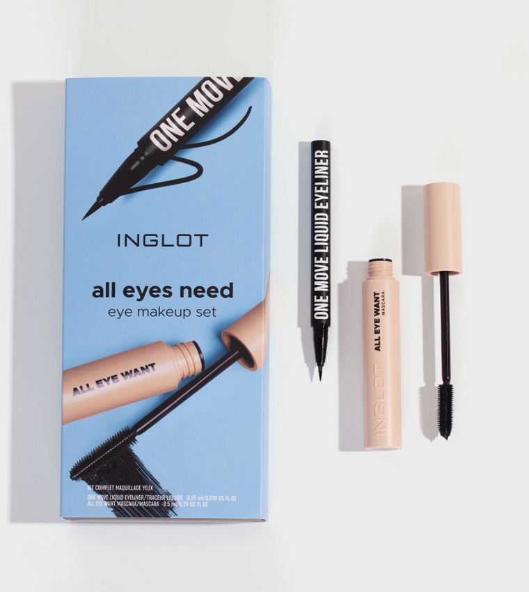 All Eyes Need Eye Makeup Set Mascara, 8.5ml