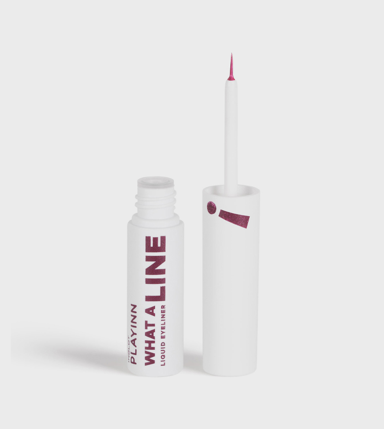 Playinn What A Line! Liquid Eyeliner - Fabulous Pink 13, 3.5ml