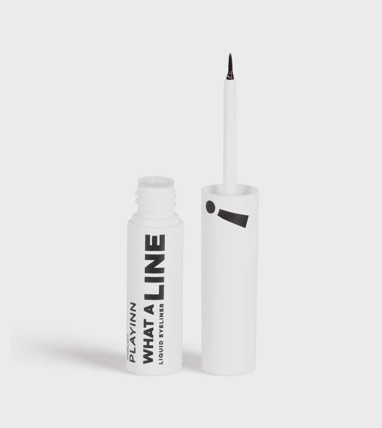 Playinn What A Line! Liquid Eyeliner - Dark Star 25, 3.5ml