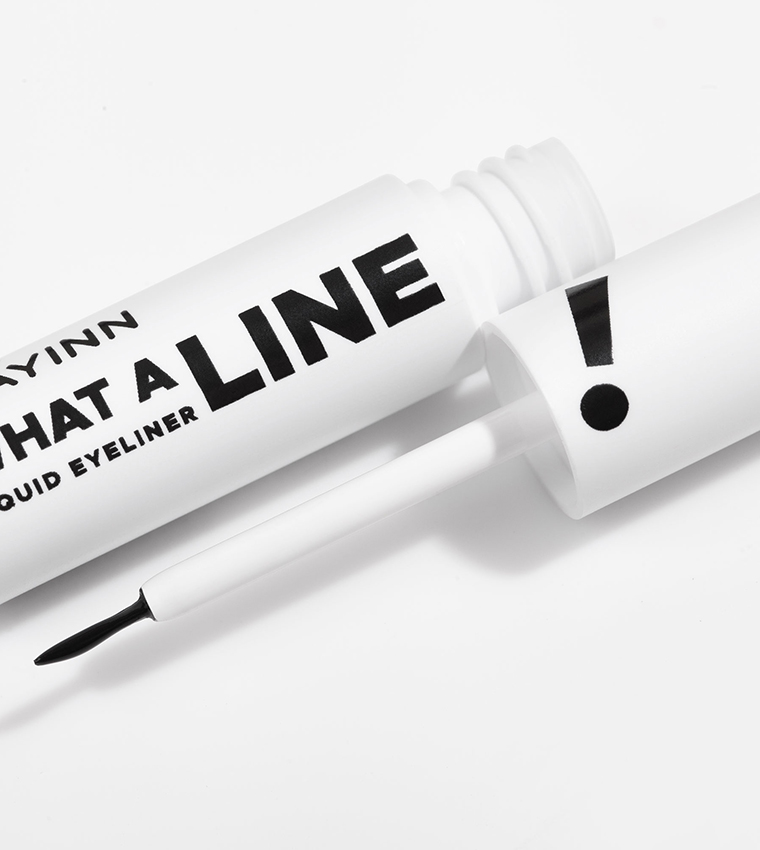 Playinn What A Line! Liquid Eyeliner - Dark Star 25, 3.5ml