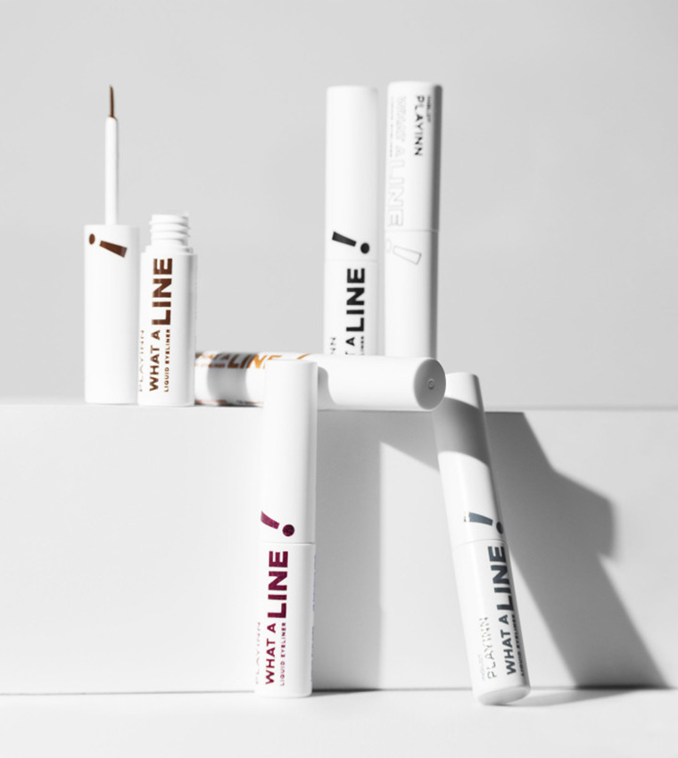 Playinn What A Line! Liquid Eyeliner - Dark Star 25, 3.5ml