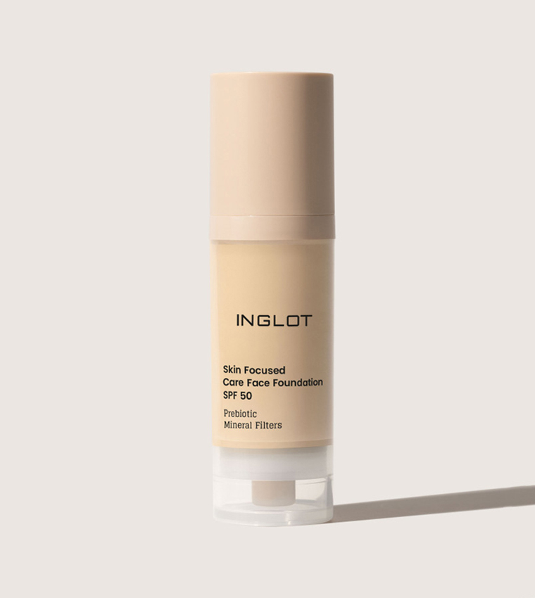 Skin Focused Care Face Foundation - SPF 50 301 Light Olive, 30ml
