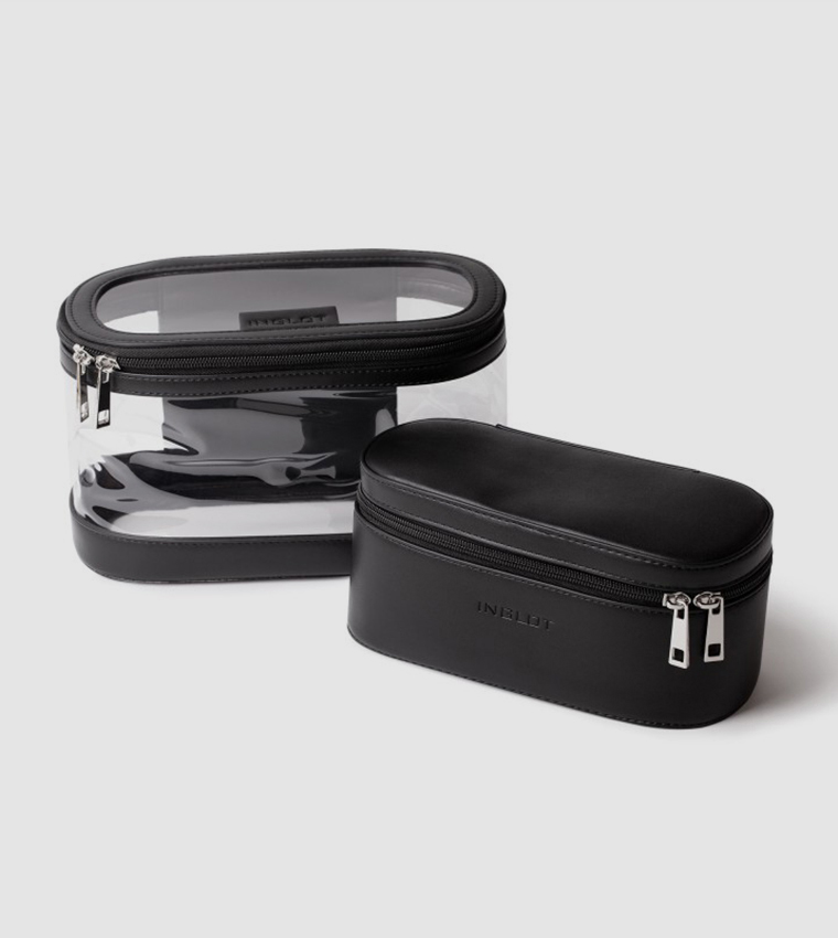 Cosmetic Bag Set - Black
