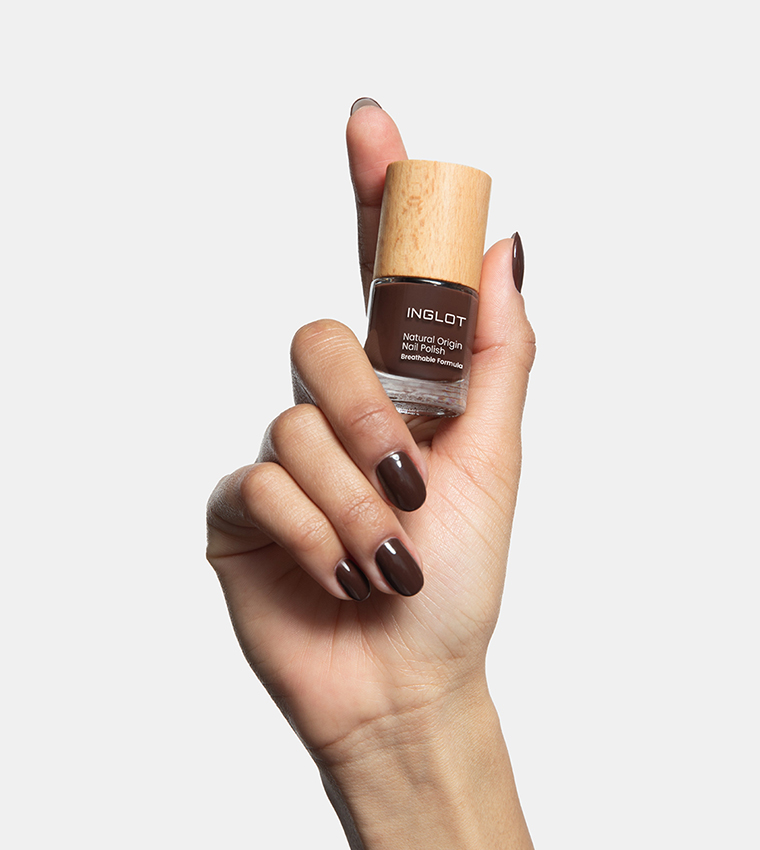Natural Origin Nail Polish - Deep Chocolate 057, 8ml 