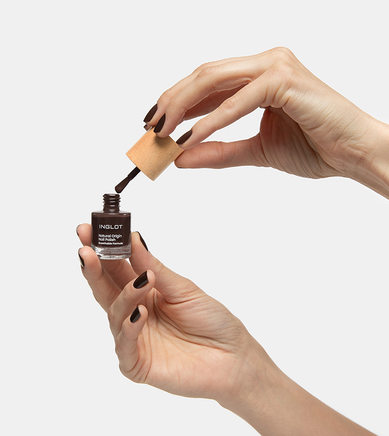 Natural Origin Nail Polish - Deep Chocolate 057, 8ml 