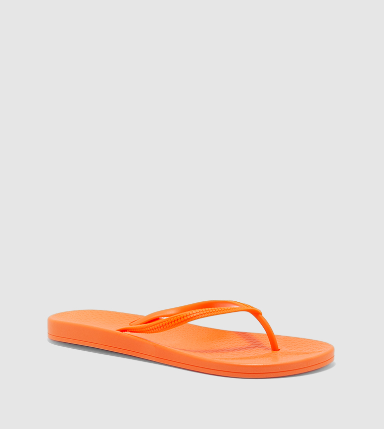 Thong Flip Flops-Orange
