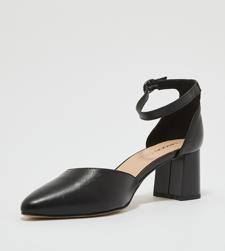 prada platform leather loafers