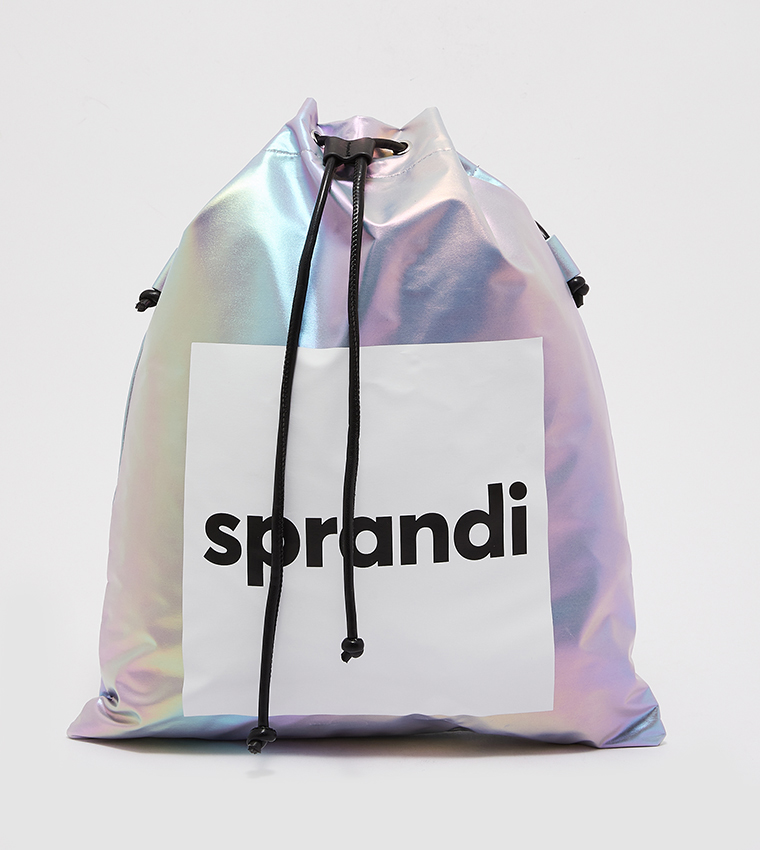 Kids Logo Printed Drawstring Bag