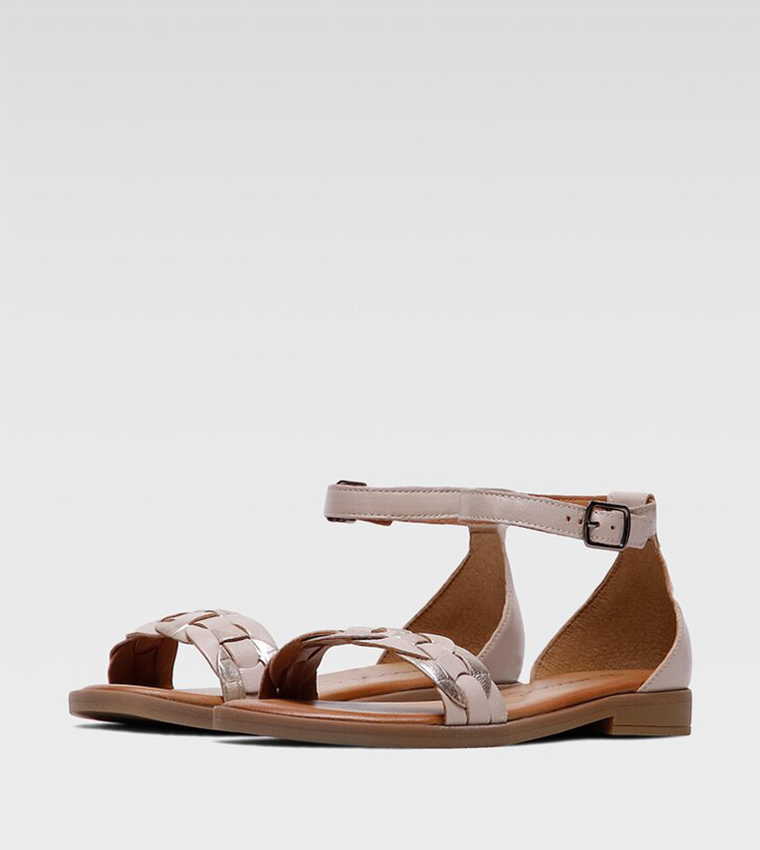 Buy Lasocki Young CCC Open Toe Flat Sandals In Beige 6thStreet