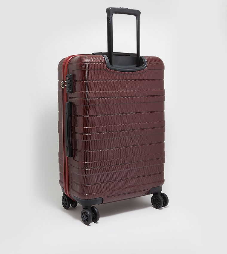 Textured Trolley Bag