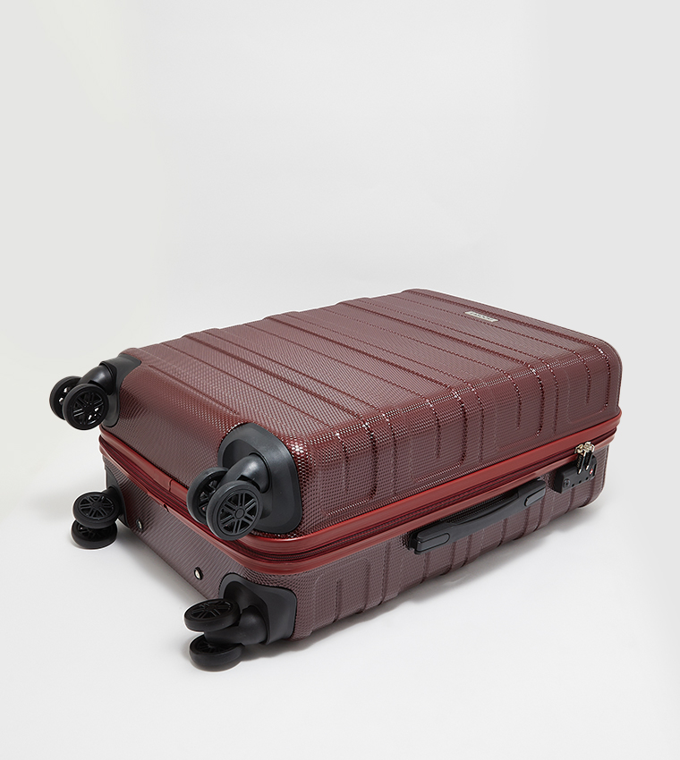 Textured Trolley Bag