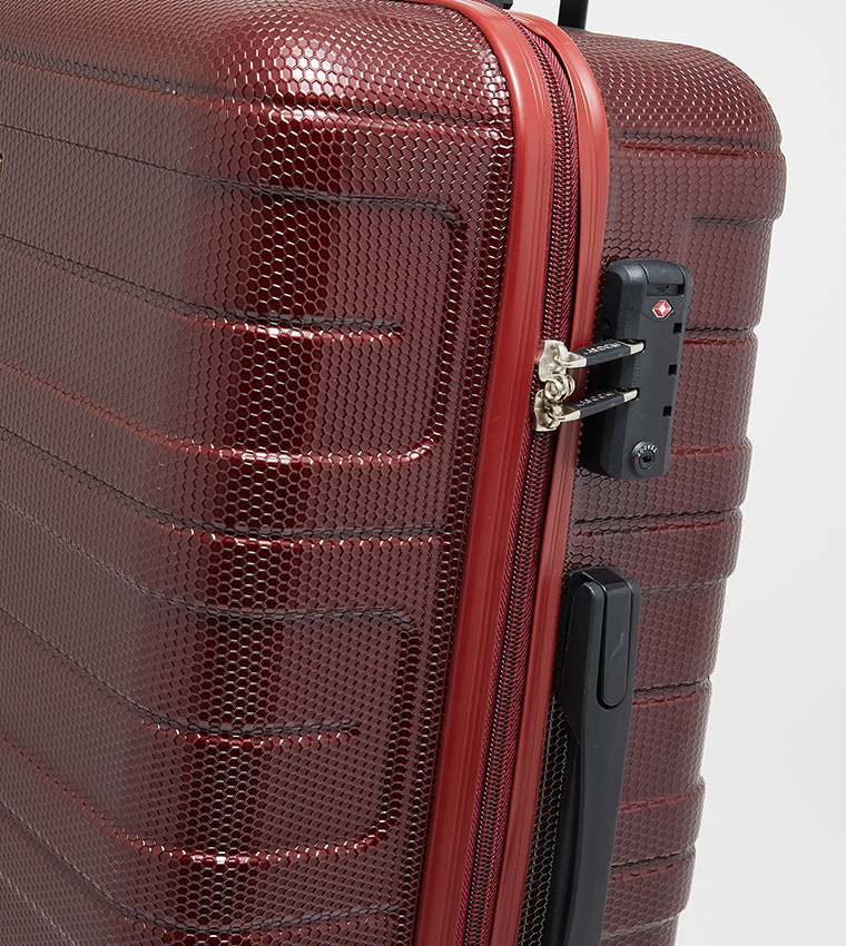 Textured Trolley Bag