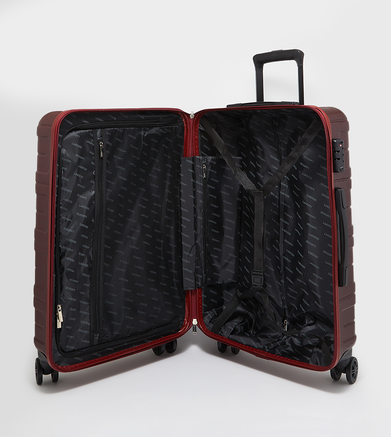 Textured Trolley Bag