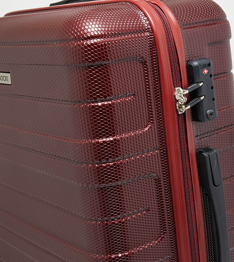 Textured Trolley Bag