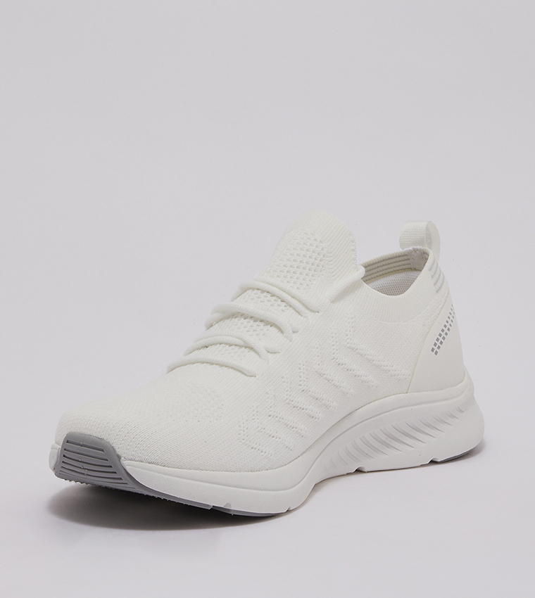 White running store shoes mens