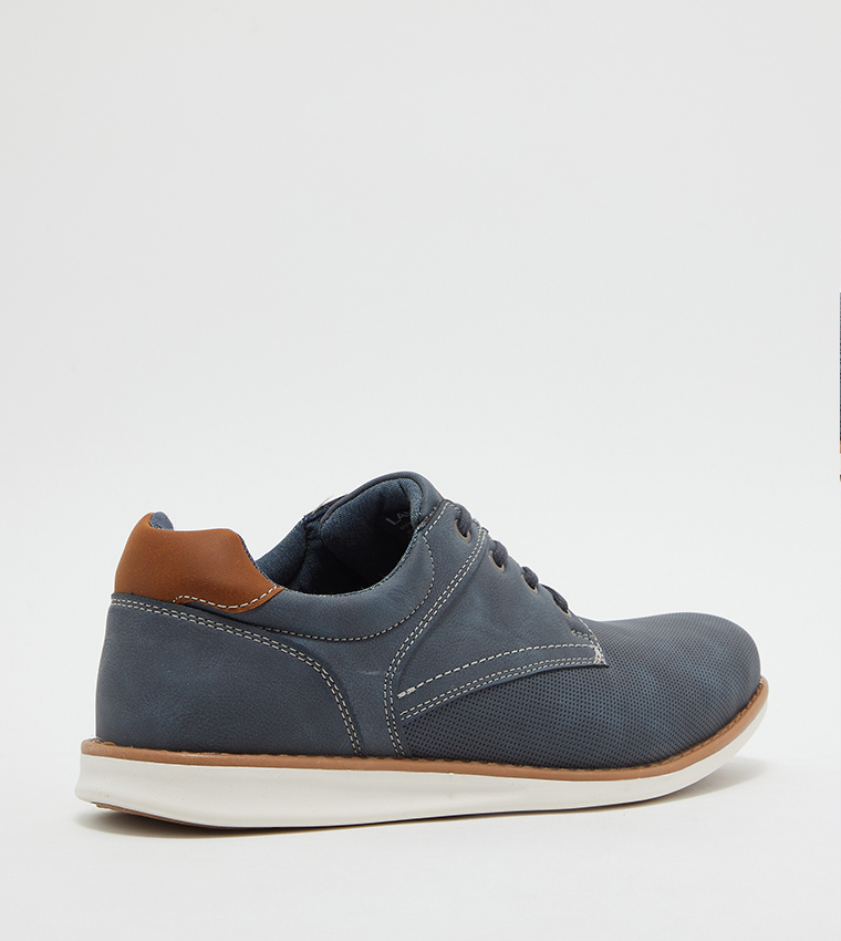 Round Toe Casual Lace Up Shoes