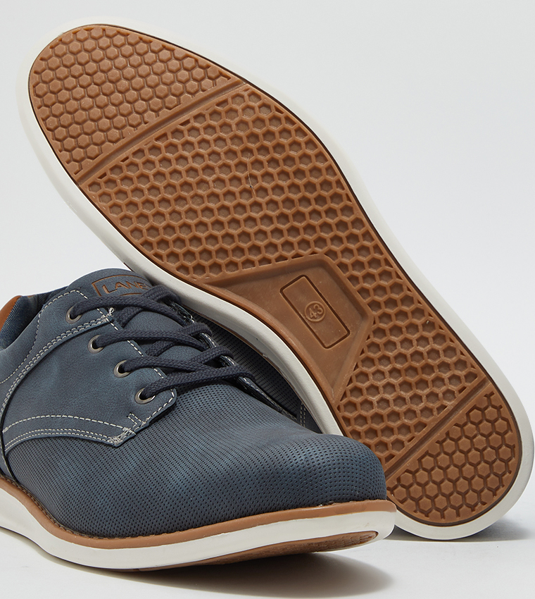 Round Toe Casual Lace Up Shoes