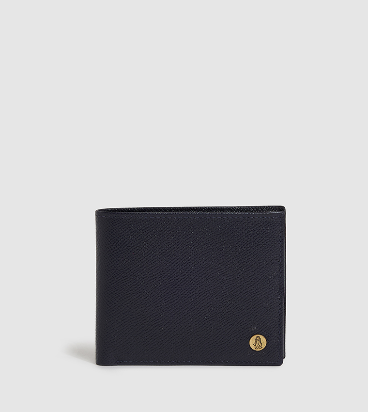Textured Bi-Fold Wallet